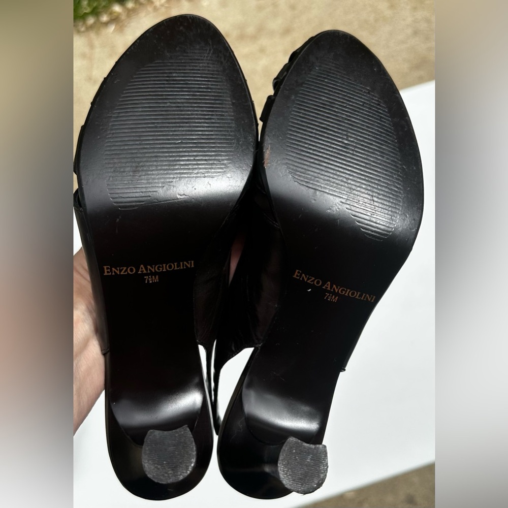 💙Beautiful Women’s Enzo Angiolini Slingback Heels 7.5M - Picture 5 of 5